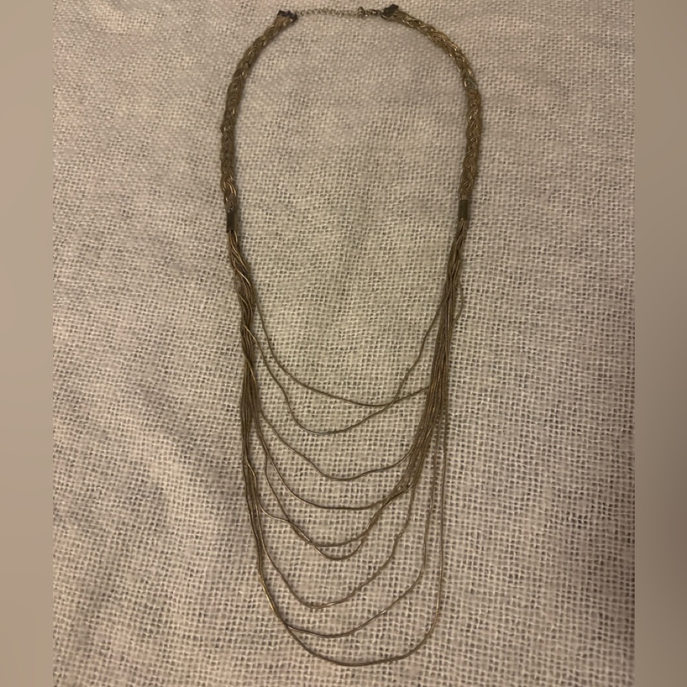 ✨ Layered Gold-Tone Statement Necklace ✨
